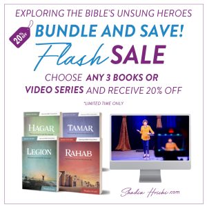 Shop Bible Studies Flash Sale plus video series